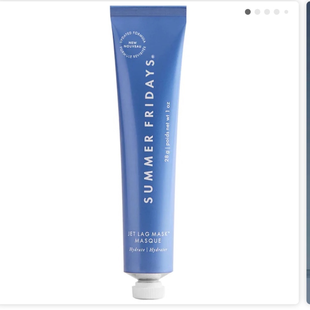 Summer Fridays 
Mini Jet Lag Mask + Moisturizer